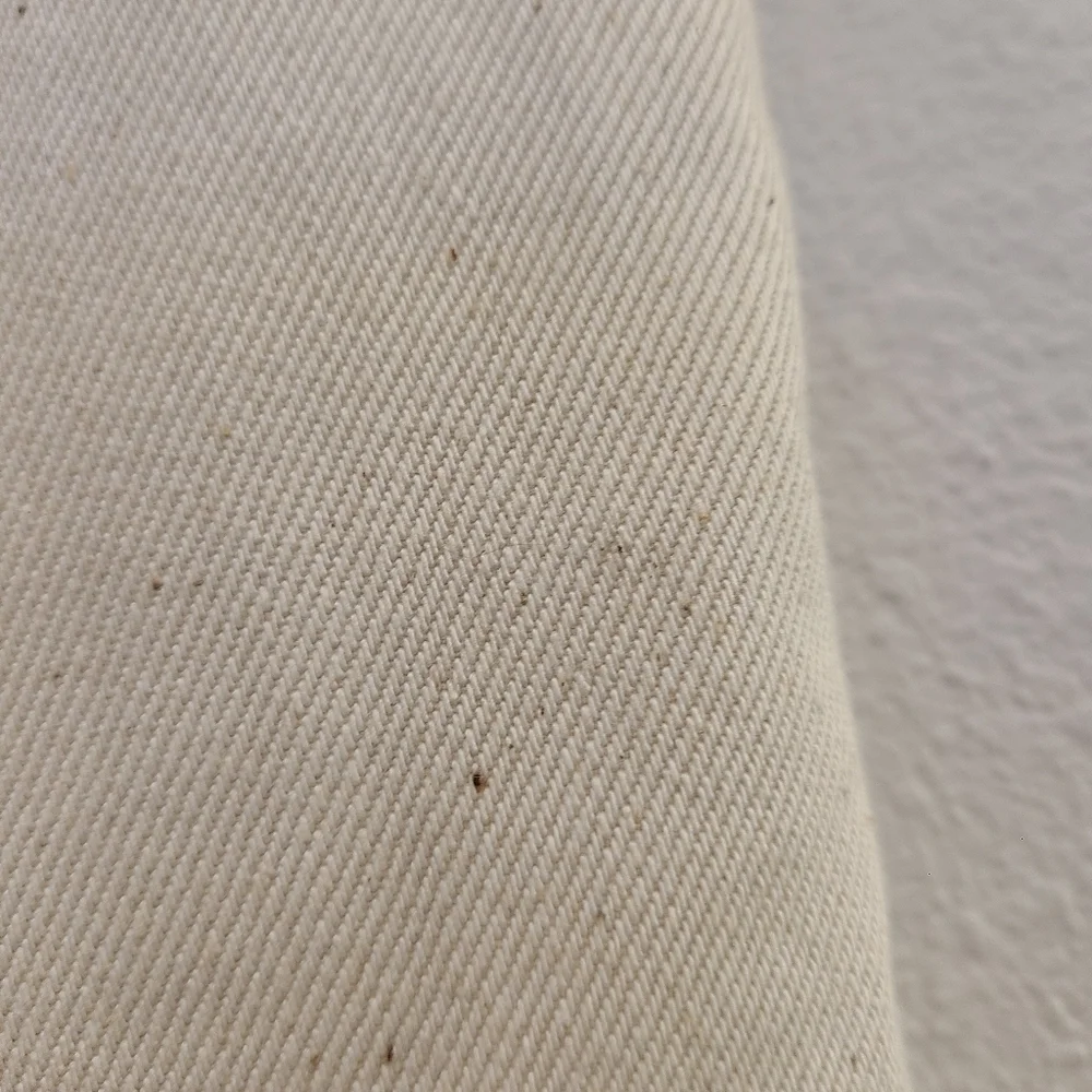 Deveaux Mary Cotton Straight Leg Natural Cream Jeans
